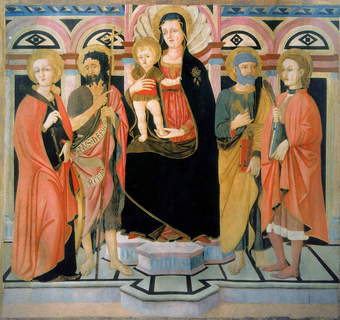 Madonna col Bambino in trono e Santi