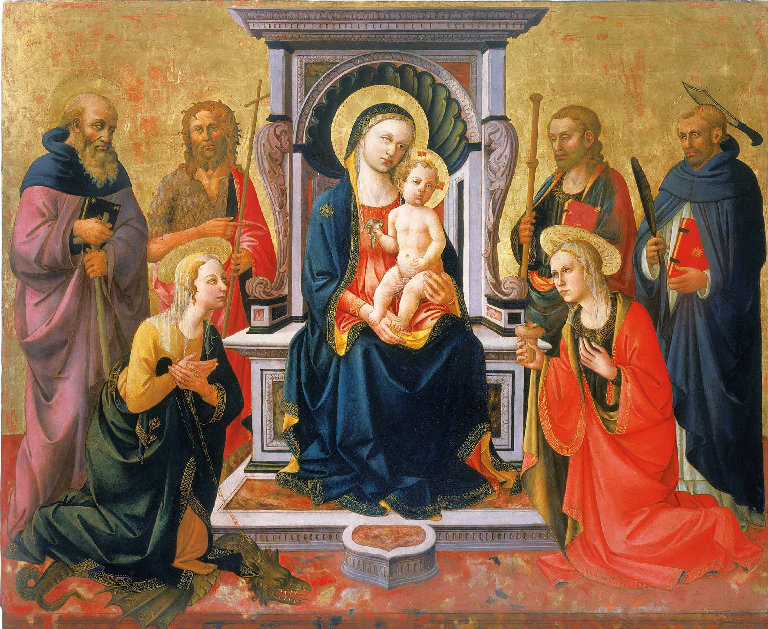 Madonna col Bambino e santi